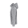 Slub Grey - Lifestyle - Kariban Mens Vintage Heather Sherpa Lined Fleece Jacket