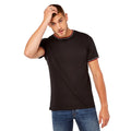 Black-White-Red - Side - Kustom Kit Mens Tipped Fashion T-Shirt