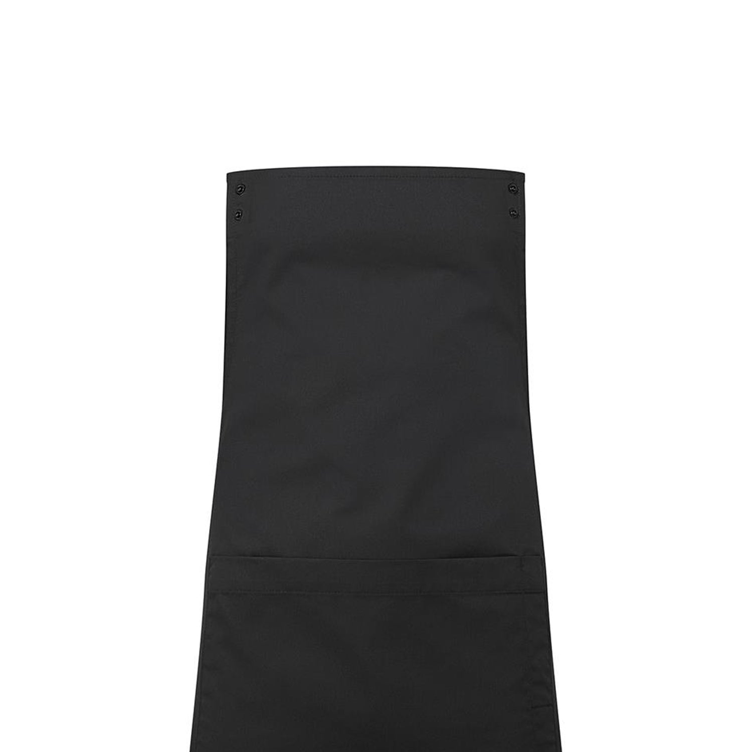 Black - Back - Premier Unisex Adult Swap & Pop Customizable Full Apron