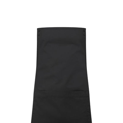 Black - Back - Premier Unisex Adult Swap & Pop Customizable Full Apron