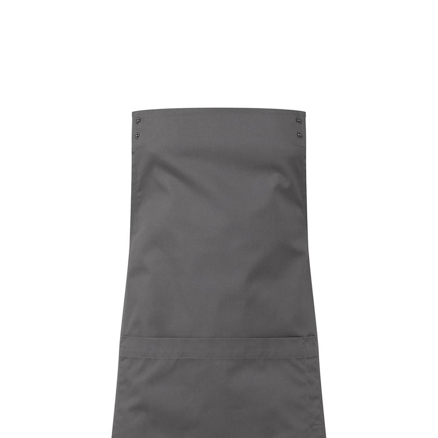 Dark Grey - Back - Premier Unisex Adult Swap & Pop Customizable Full Apron