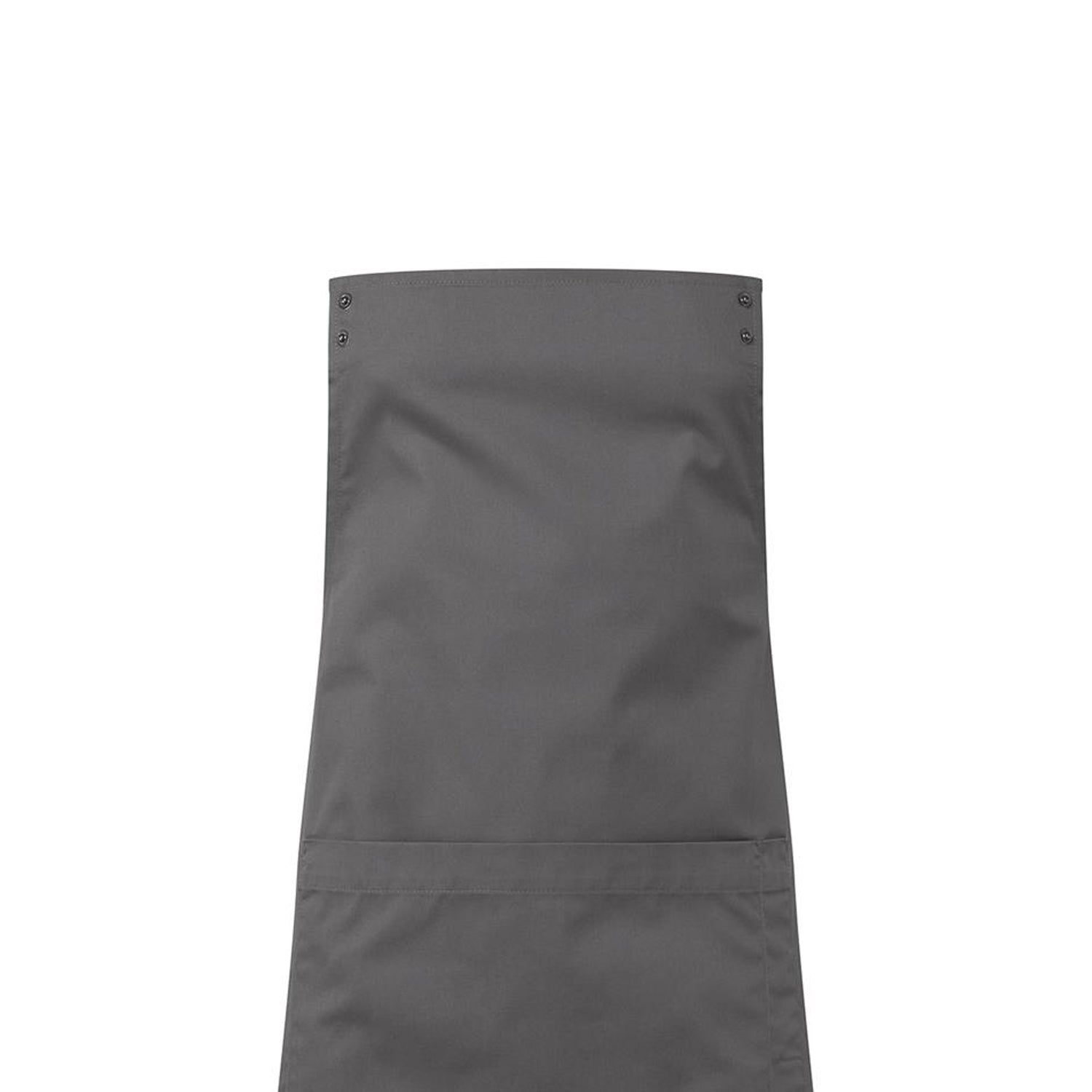 Dark Grey - Back - Premier Unisex Adult Swap & Pop Customizable Full Apron