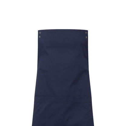 Navy - Back - Premier Unisex Adult Swap & Pop Customizable Full Apron