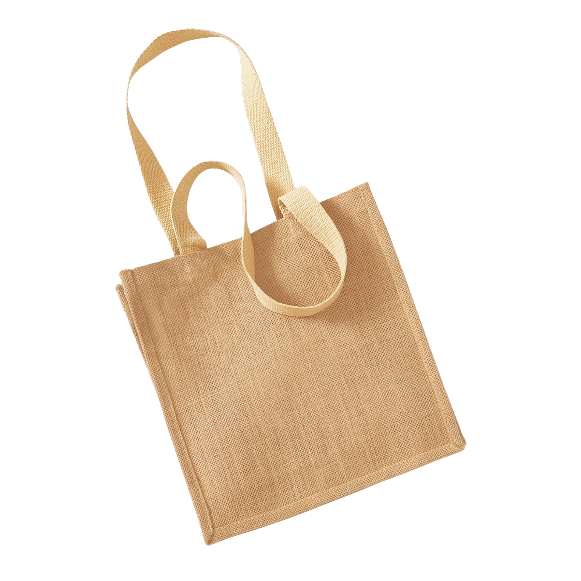 Natural - Back - Westford Mill Compact Tote Bag