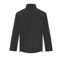 Charcoal - Back - PRO RTX Mens 3 Layer Soft Shell Jacket