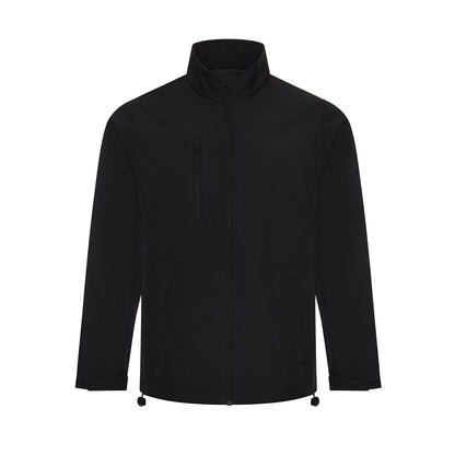 Black - Front - PRO RTX Mens 3 Layer Soft Shell Jacket