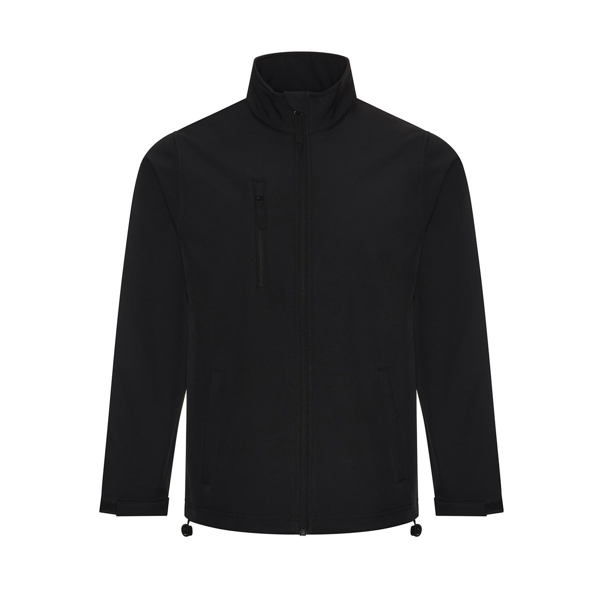 Black - Front - PRO RTX Mens 3 Layer Soft Shell Jacket