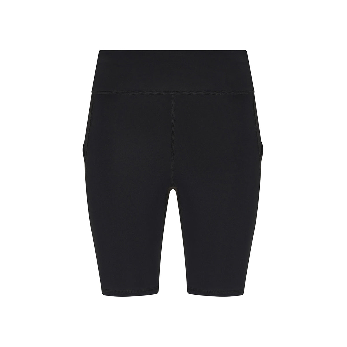Black - Front - Awdis Womens-Ladies Tech Recycled Shorts