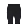 Black - Front - Awdis Womens-Ladies Tech Recycled Shorts