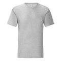 Heather Grey - Front - Fruit of the Loom Mens Iconic 150 T-Shirt