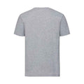 Light Oxford Grey - Back - Russell Collection Mens Organic T-Shirt