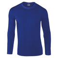 Royal Blue - Front - Gildan Unisex Adult Softstyle Long-Sleeved T-Shirt