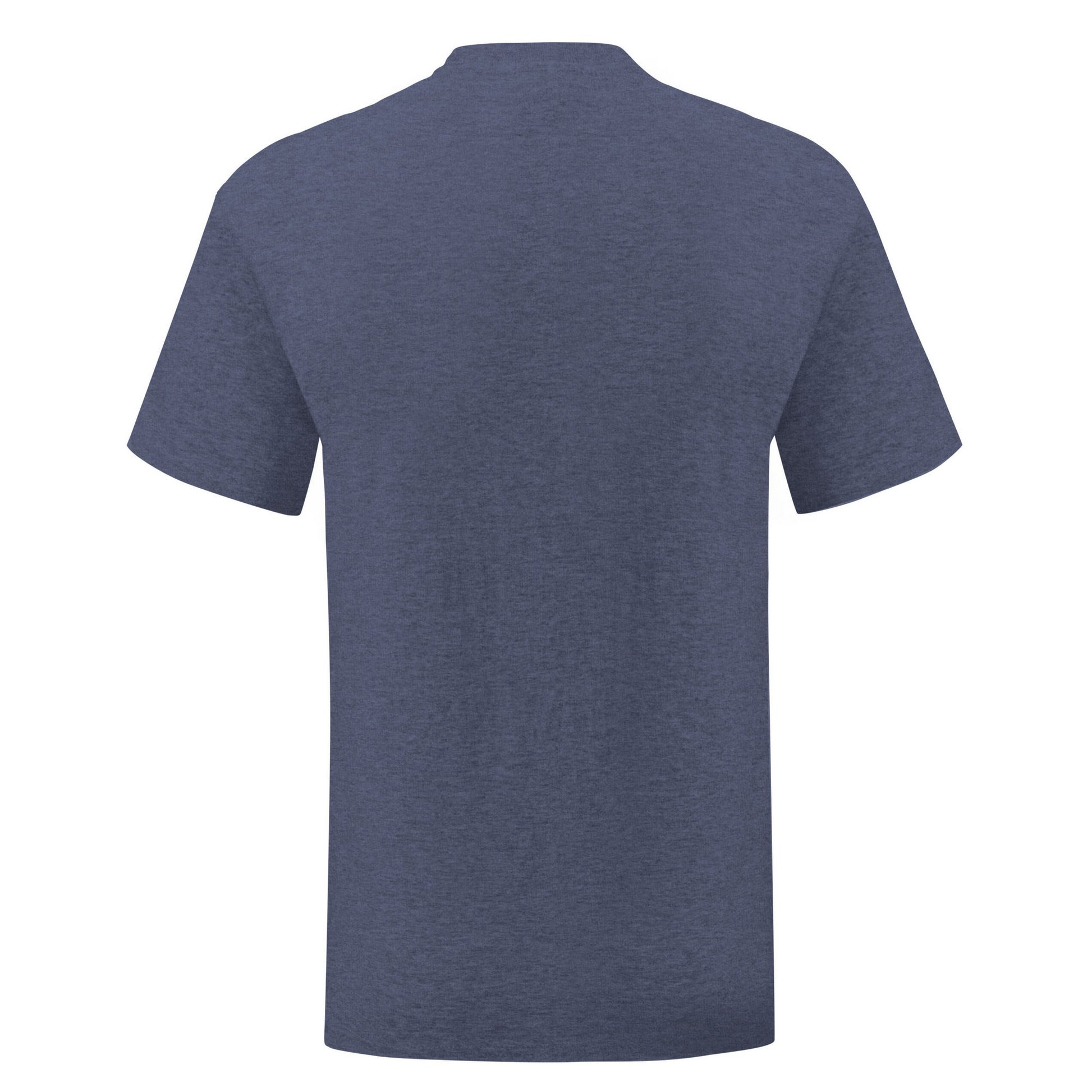 Heather Navy - Back - Fruit of the Loom Mens Iconic 150 Heather T-Shirt