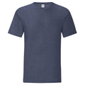 Heather Navy - Front - Fruit of the Loom Mens Iconic 150 Heather T-Shirt
