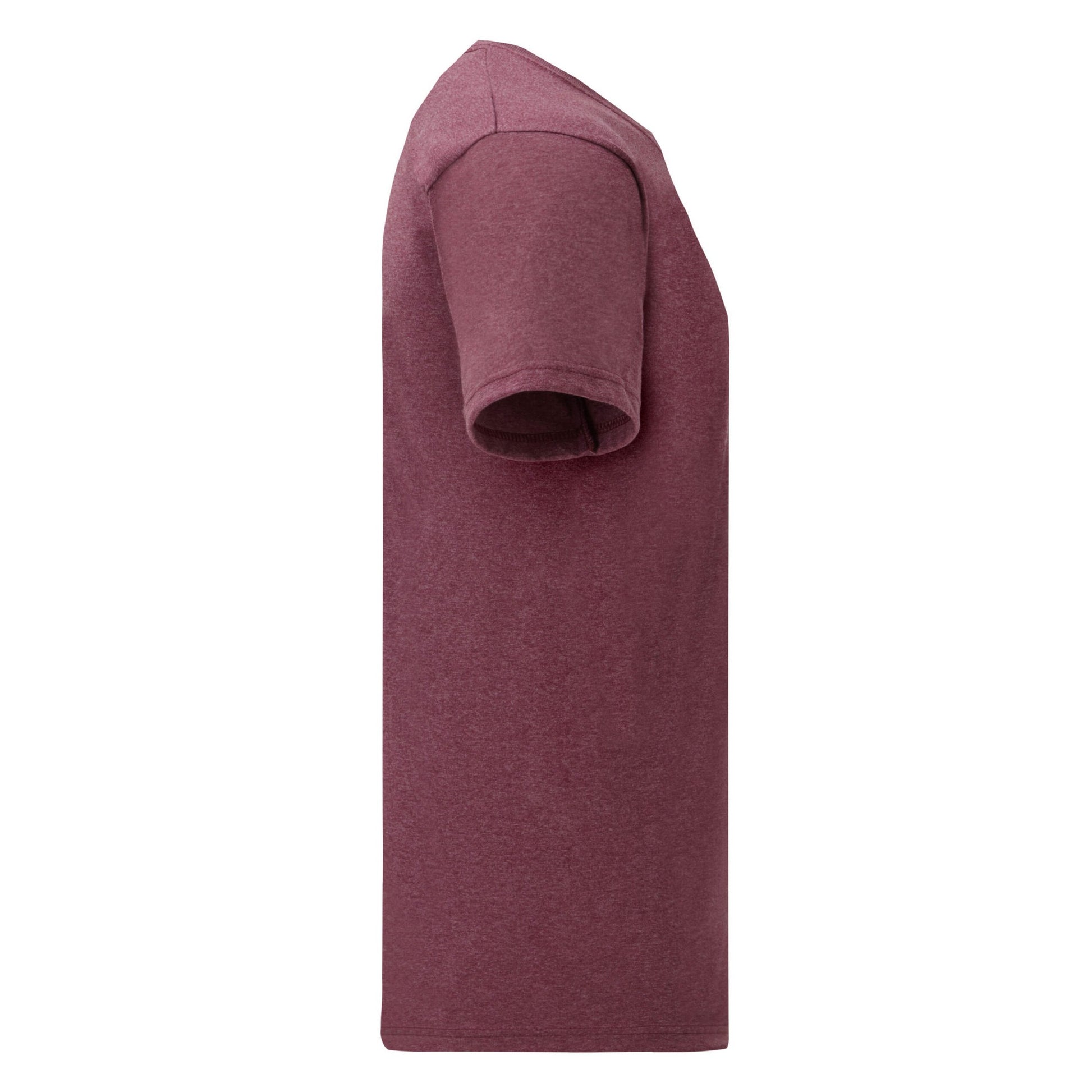 Heather Burgundy - Side - Fruit of the Loom Mens Iconic 150 Heather T-Shirt