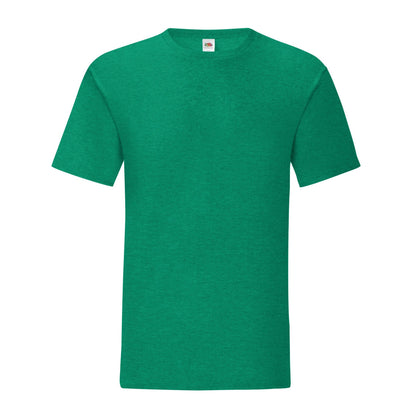 Heather Green - Front - Fruit of the Loom Mens Iconic 150 Heather T-Shirt