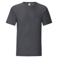 Dark Heather Grey - Front - Fruit of the Loom Mens Iconic 150 Heather T-Shirt