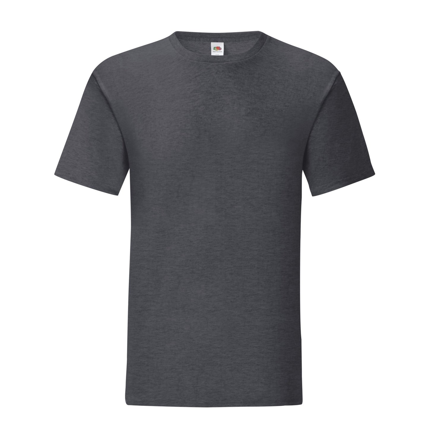 Dark Heather Grey - Front - Fruit of the Loom Mens Iconic 150 Heather T-Shirt