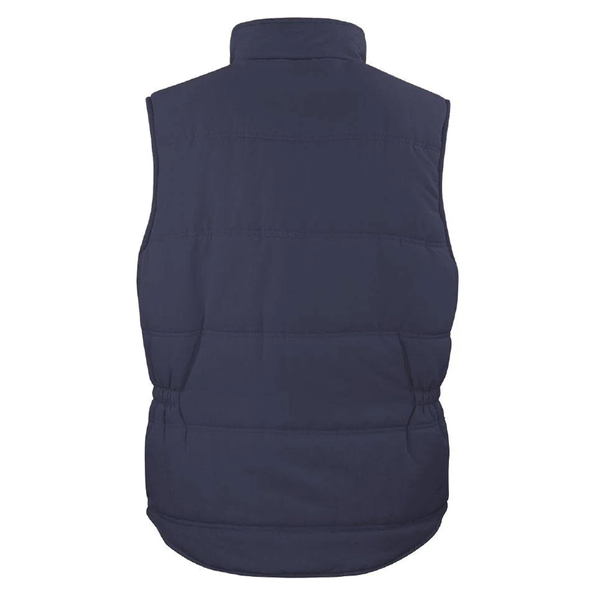 Navy - Back - Result Mens Promo Body Warmer
