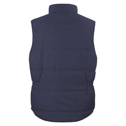 Navy - Back - Result Mens Promo Body Warmer