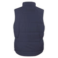 Navy - Back - Result Mens Promo Body Warmer
