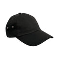 Black - Front - Result Headwear Plush Baseball Cap