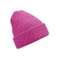 Bright Pink - Back - Beechfield Colour Pop Beanie