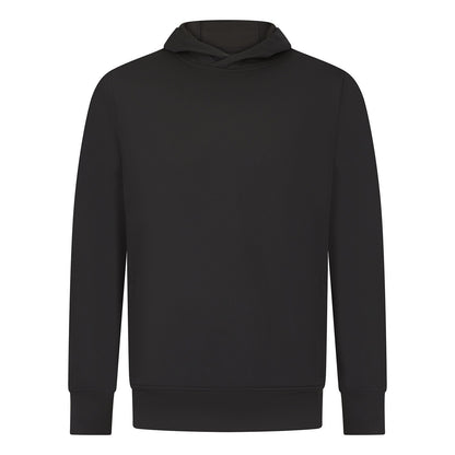 Black - Front - Finden & Hales Unisex Adult Team Plain Hoodie