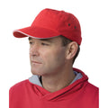 Red-White - Side - Result Headwear Unisex Adult Printers Plush Cotton 5 Panel Cap