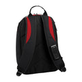 Black-Classic Red-White - Back - Bagbase Teamwear Backpack