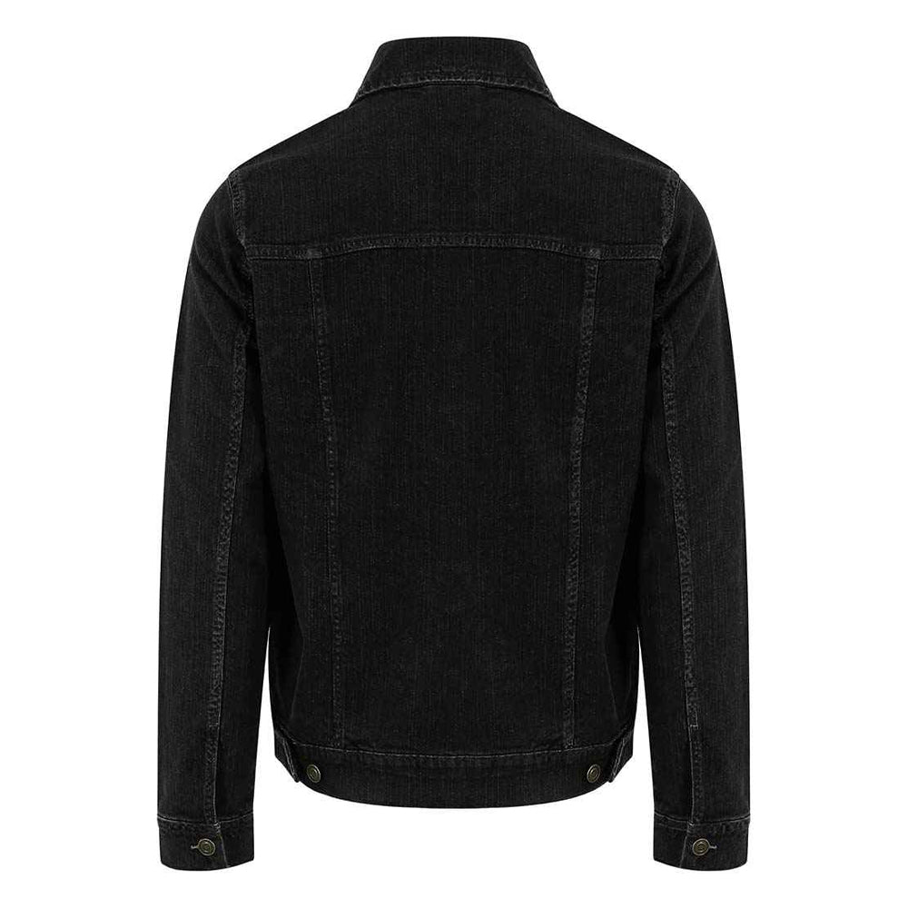 Black - Back - So Denim Mens Noah Denim Jacket
