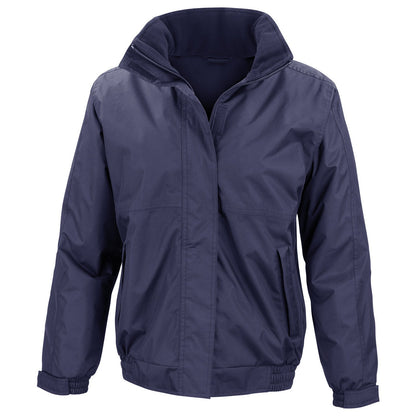 Navy - Front - Result Core Womens-Ladies Channel Blouson Jacket