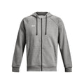Castle Rock - Front - Under Armour Unisex Adult Rival Fleece Full Zip Hoodie