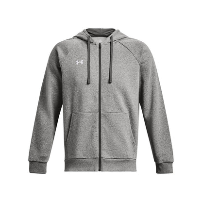 Castle Rock - Front - Under Armour Unisex Adult Rival Fleece Full Zip Hoodie