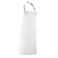 White - Front - Premier Unisex Adult Colours Full Apron