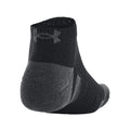 Black - Back - Under Armour Unisex Adult Performance Tech Socks (Pack of 3)