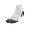 White - Back - Under Armour Unisex Adult Performance Tech Socks (Pack of 3)