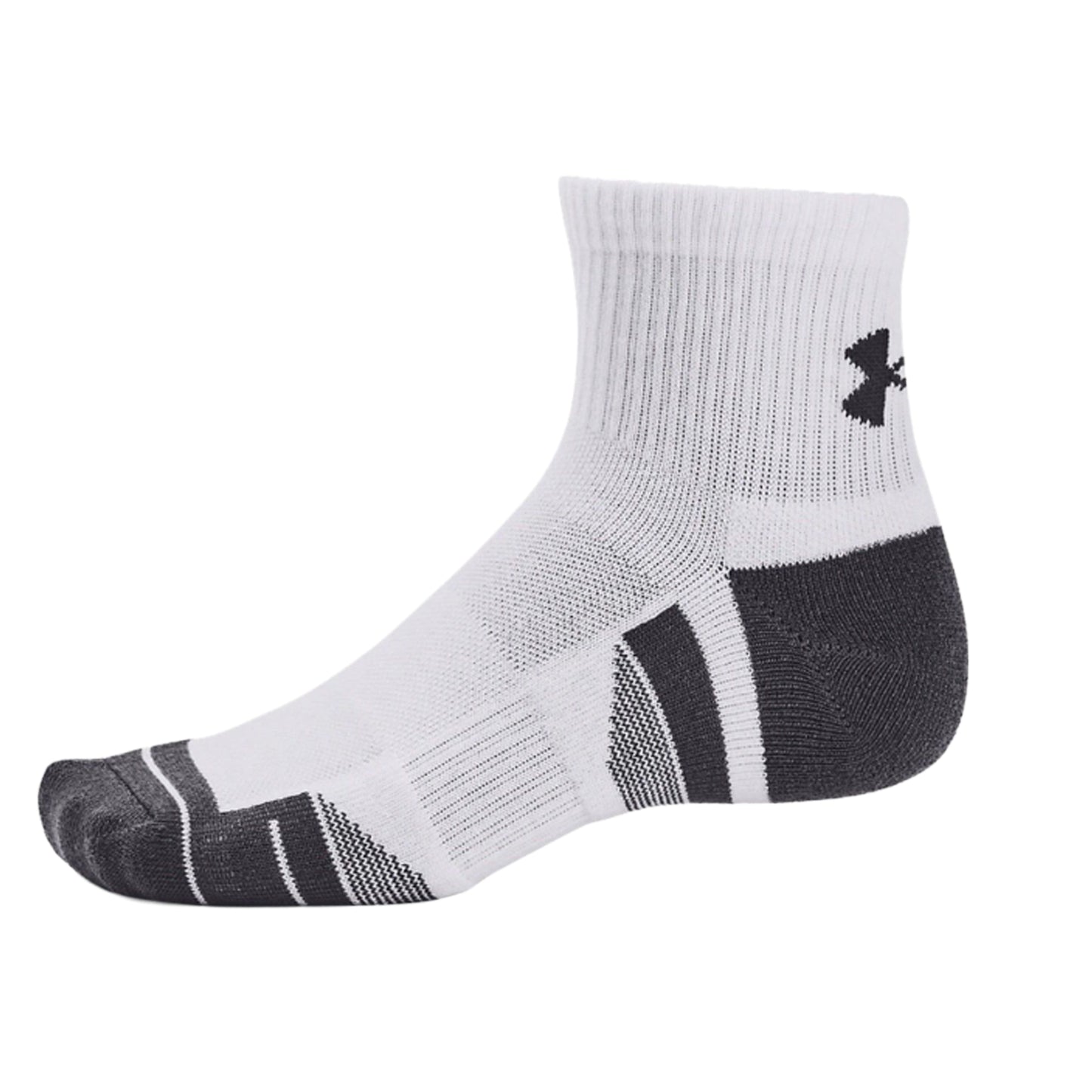 White - Lifestyle - Under Armour Unisex Adult Performance Tech Socks (Pack of 3)