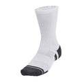 White - Back - Under Armour Unisex Adult Performance Tech Crew Socks (Pack of 3)