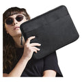 Black - Back - Bagbase Essential Laptop Sleeve