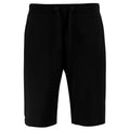 Black - Front - Kustom Kit Mens Slim Sweat Shorts