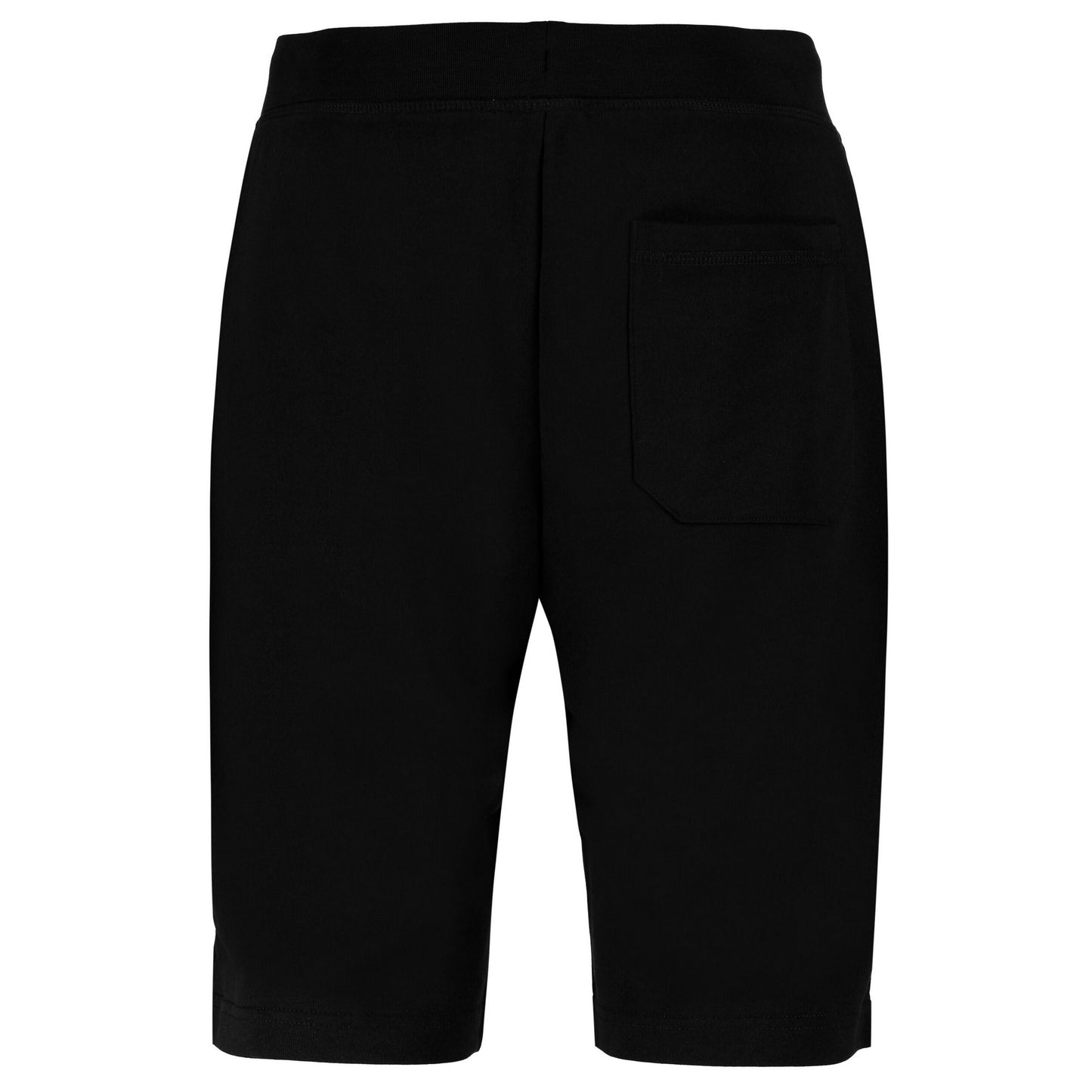 Black - Back - Kustom Kit Mens Slim Sweat Shorts