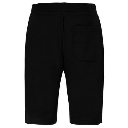 Black - Back - Kustom Kit Mens Slim Sweat Shorts