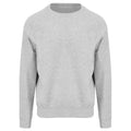 Heather Grey - Front - Awdis Mens Graduate Heavyweight Sweatshirt