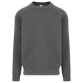 Charcoal - Front - Awdis Mens Graduate Heavyweight Sweatshirt