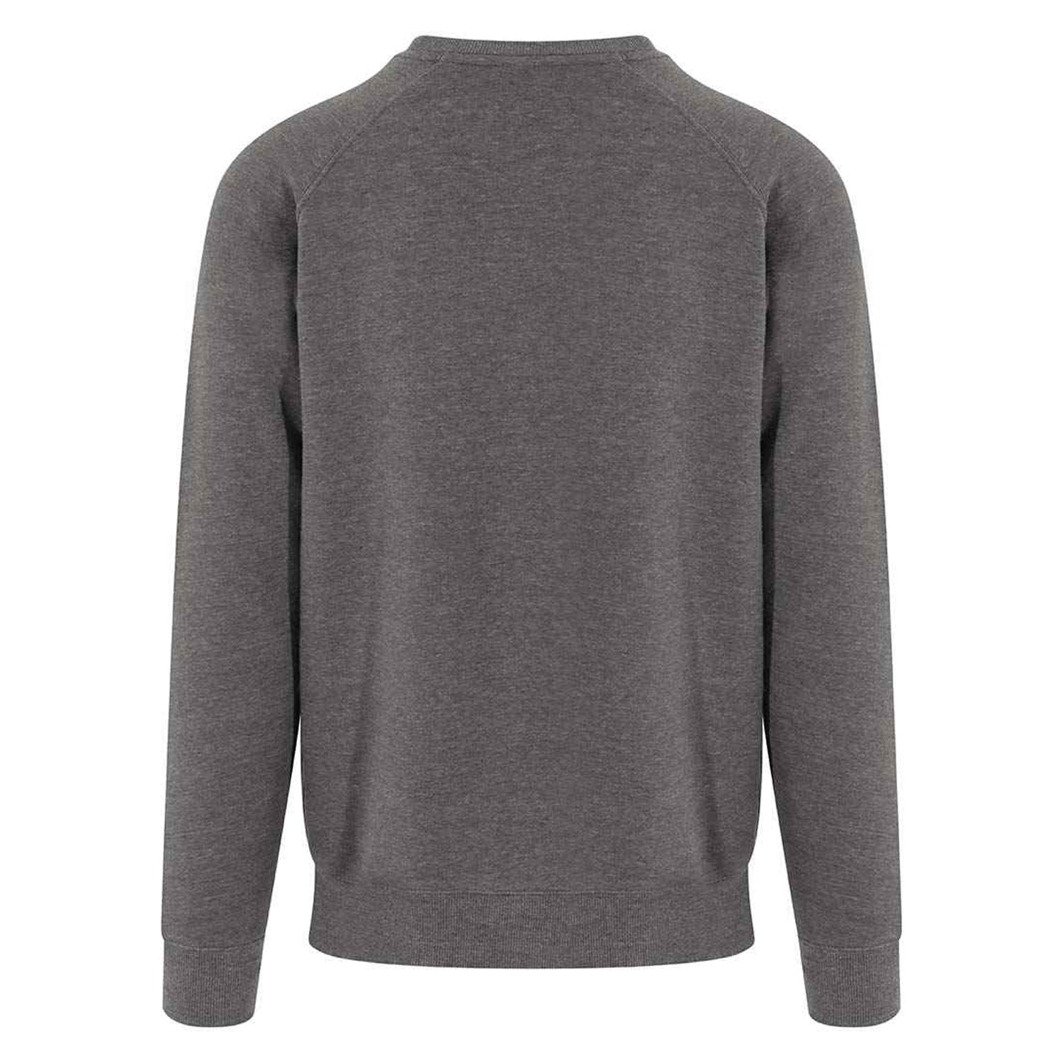Charcoal - Back - Awdis Mens Graduate Heavyweight Sweatshirt