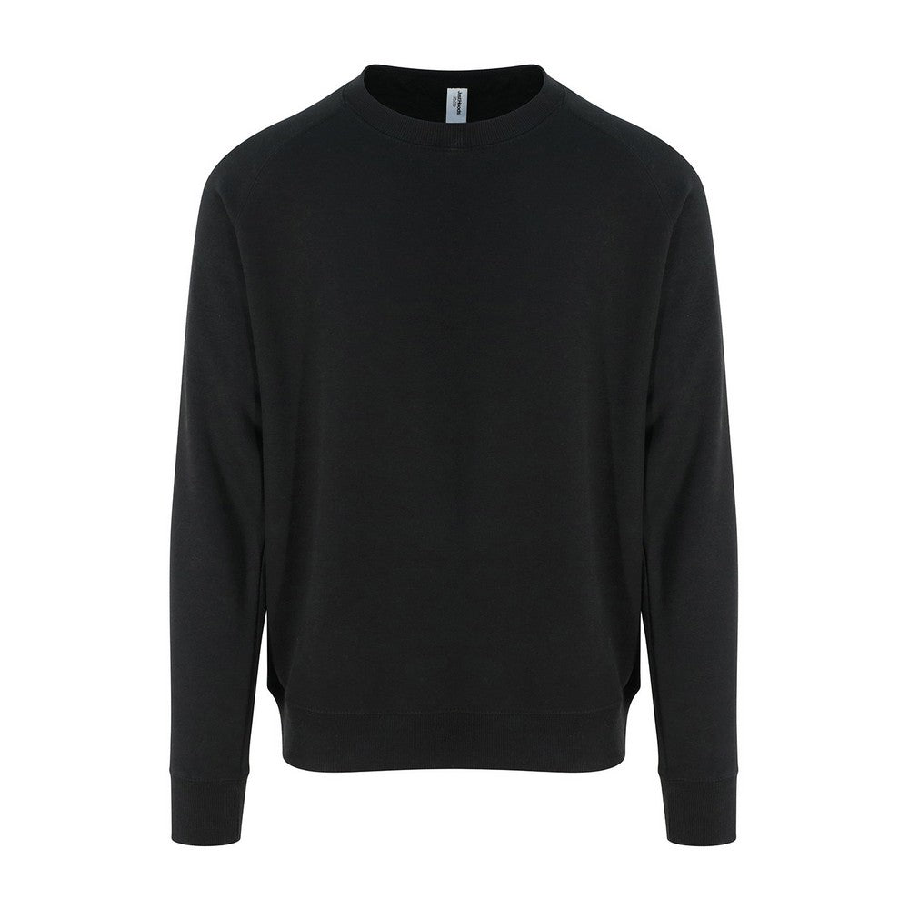 Jet Black - Front - Awdis Mens Graduate Heavyweight Sweatshirt