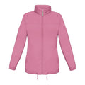 Pixel Pink - Front - B&C Womens-Ladies Sirocco Soft Shell Jacket