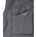 Convoy Grey - Close up - Russell Mens Heavy Duty Gilet