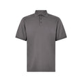 Charcoal - Front - Kustom Kit Mens Jersey Superwash 60C Polo Shirt